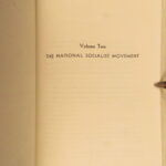 1939 – Mein Kampf – Adolf Hitler | Rare First Boston Edition, Unabridged