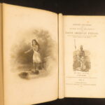 1857 – George Catlin Letters on Native American Indians | Sioux, Maps 2vols