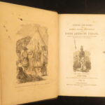1857 – George Catlin Letters on Native American Indians | Sioux, Maps 2vols
