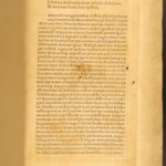Divinae Institutiones – Lactantius – 1474 | Roma Incunable, Han & Cardella