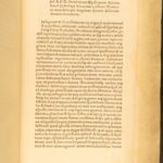 Divinae Institutiones – Lactantius – 1474 | Roma Incunable, Han & Cardella