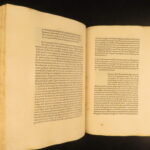 Divinae Institutiones – Lactantius – 1474 | Roma Incunable, Han & Cardella