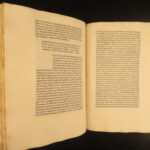 Divinae Institutiones – Lactantius – 1474 | Roma Incunable, Han & Cardella