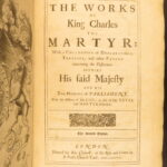 Eikon Basilika – King Charles I – 1687 | Stuart Royalist Folio, Gauden