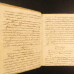 1749 – Handwritten Commentary on Classical Poetry | Virgil Aeneid & Homer