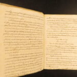 1749 – Handwritten Commentary on Classical Poetry | Virgil Aeneid & Homer