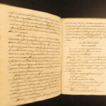 1749 – Handwritten Commentary on Classical Poetry | Virgil Aeneid & Homer