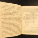 1749 – Handwritten Commentary on Classical Poetry | Virgil Aeneid & Homer