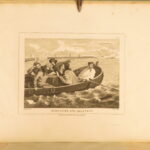 1821 – Works of William Hogarth | Illustrated Satire | 2 Leather Folio Volumes