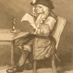 1821 – Works of William Hogarth | Illustrated Satire | 2 Leather Folio Volumes