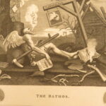 1821 – Works of William Hogarth | Illustrated Satire | 2 Leather Folio Volumes