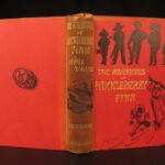 1884 – Adventures of Huckleberry Finn – Mark Twain | First British Edition