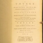1784 – A Voyage to the Pacific Ocean – James Cook | First Edition, Stunning Leather Display