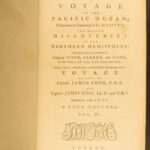 1784 – A Voyage to the Pacific Ocean – James Cook | First Edition, Stunning Leather Display