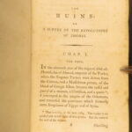 The Ruins – Volney – 1792 | First English Edition of Enlightenment Philosophy