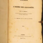 1833 – History of Order of Assassins – Hammer | First French Edition of the Nizari Ismailis
