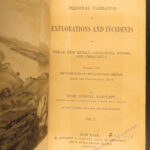 1854 – John Bartlett Exploration in Texas & Mexico | “Greatest Book on American Southwest!”