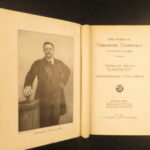 1889-1904 – Works of Theodore Roosevelt | Rare Executive Edition, 14 volumes