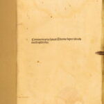1493 – Aristotle Metaphysics by Saint Thomas Aquinas | Incunabula Commentary
