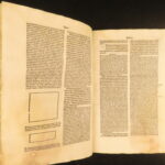 1493 – Aristotle Metaphysics by Saint Thomas Aquinas | Incunabula Commentary