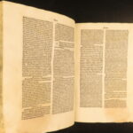 1493 – Aristotle Metaphysics by Saint Thomas Aquinas | Incunabula Commentary