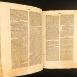 1493 – Aristotle Metaphysics by Saint Thomas Aquinas | Incunabula Commentary