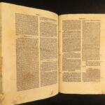 1493 – Aristotle Metaphysics by Saint Thomas Aquinas | Incunabula Commentary