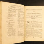 An Essay Concerning Human Understanding – John Locke – 1731 | 2 Volume Set