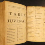 1697 – Satires of Juvenal | Famous Description of Ancient Rome & Greek Mythology