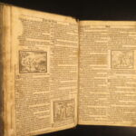 Biblia Die Gantze Heilige Schrift – Bible – 1718 | Martin Luther German | Huge Illustrated Folio