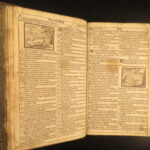 Biblia Die Gantze Heilige Schrift – Bible – 1718 | Martin Luther German | Huge Illustrated Folio