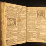 Biblia Die Gantze Heilige Schrift – Bible – 1718 | Martin Luther German | Huge Illustrated Folio