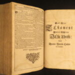 Biblia Die Gantze Heilige Schrift – Bible – 1718 | Martin Luther German | Huge Illustrated Folio