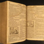 Biblia Die Gantze Heilige Schrift – Bible – 1718 | Martin Luther German | Huge Illustrated Folio