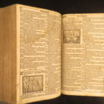 Biblia Die Gantze Heilige Schrift – Bible – 1718 | Martin Luther German | Huge Illustrated Folio