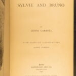 1890-94 Sylvie and Bruno – Lewis Carroll | First Edition, 2 Volume Set