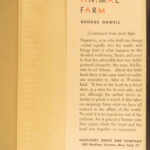 Animal Farm – George Orwell – 1946 | First U.S. Edition, Original Jacket