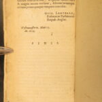 1676 – John Milton’s Republican Letters | Criticism of Cromwell & English Government