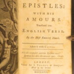 Ovid’s Epistles – 1729 | Heroides & Amours in English, Mythology | First Edition