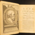 1749 – Life of Socrates | First Edition, Greek Philosophy Aristotle, Cicero, Xenophon