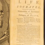 1749 – Life of Socrates | First Edition, Greek Philosophy Aristotle, Cicero, Xenophon