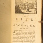 1749 – Life of Socrates | First Edition, Greek Philosophy Aristotle, Cicero, Xenophon