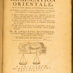 1778 – Important Defense of Islam & Persian Government | Duperron, First Edition
