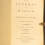 The Sorrows of Werther – Goethe – 1784 | Early English Translation, Beautiful Binding