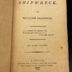 The Shipwreck – William Falconer – 1796 | Full Leather, Engravings