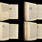 Antiquitatum Iudaicarum – Works of Flavius Josephus – 1540 | Froben Folio