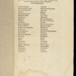 Antiquitatum Iudaicarum – Works of Flavius Josephus – 1540 | Froben Folio