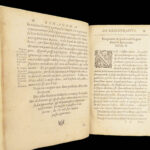 La Sinagoga de gl’ignoranti – Tommaso Garzoni – 1589 | First Edition, Vellum