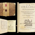 La Sinagoga de gl’ignoranti – Tommaso Garzoni – 1589 | First Edition, Vellum
