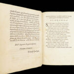 La Sinagoga de gl’ignoranti – Tommaso Garzoni – 1589 | First Edition, Vellum